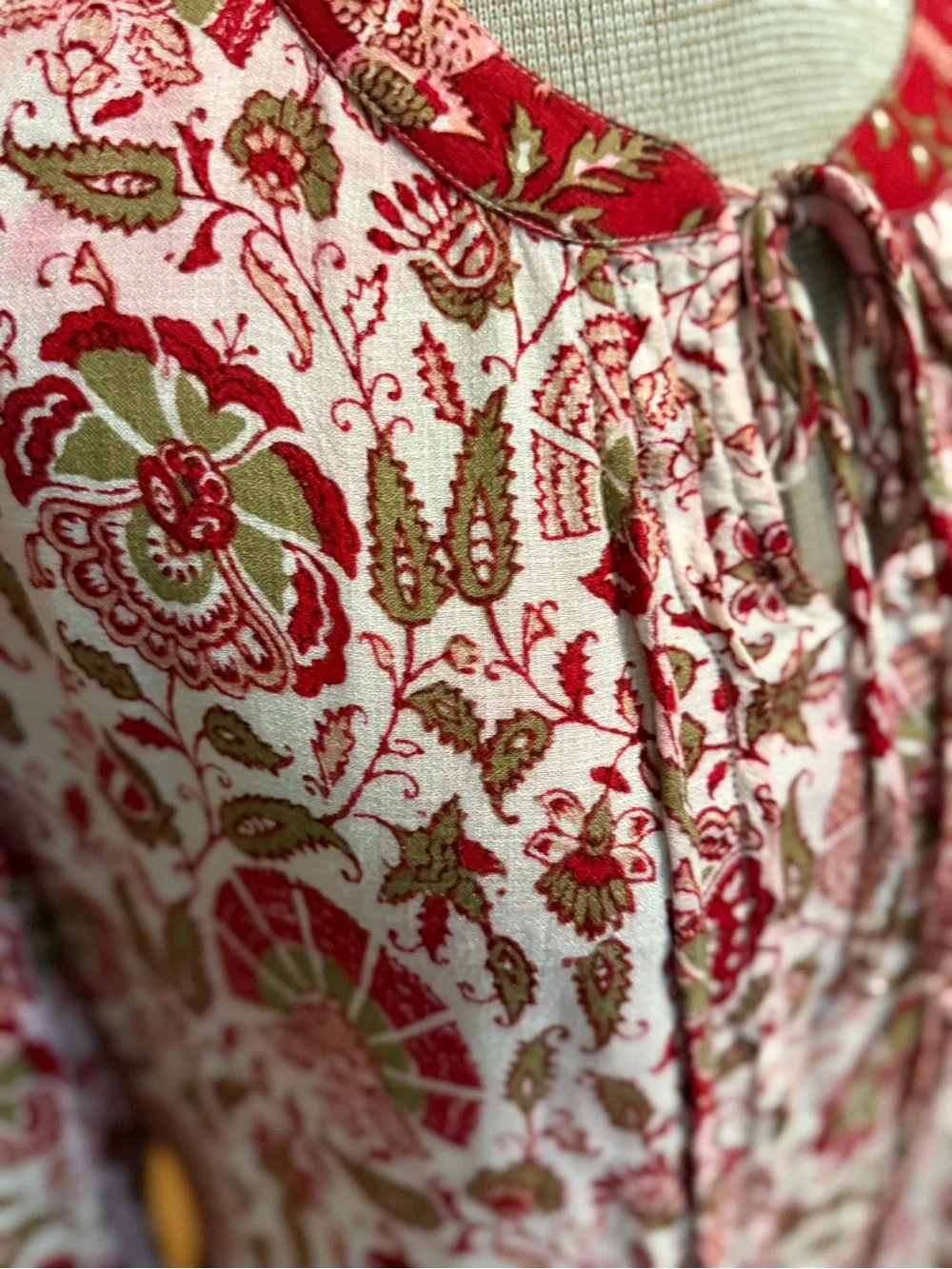 Lucky Brand Boho Floral Blouse | Size Small - Picture 3 of 7